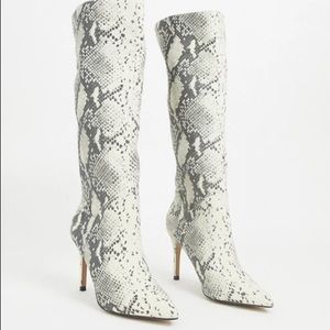 Steve Madden Kinga Snake Knee High Boot